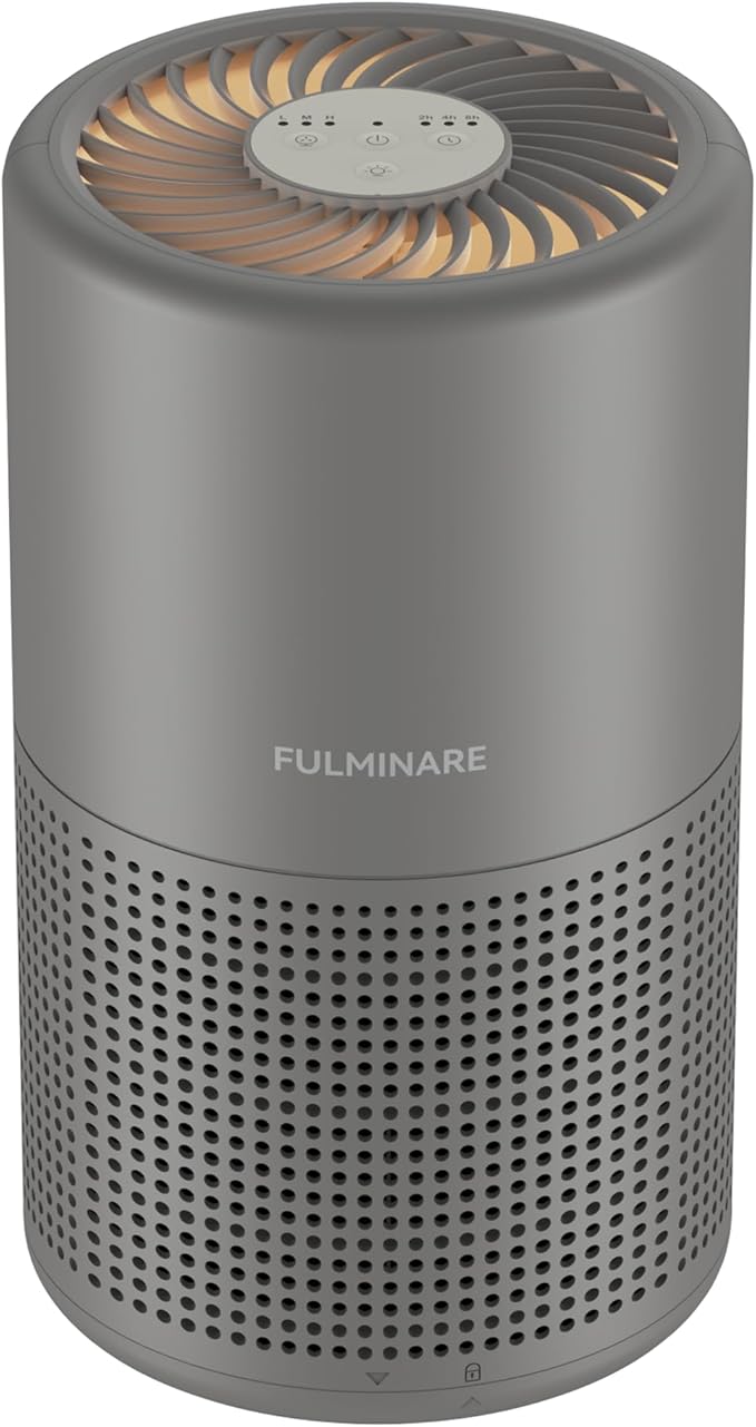 Air Purifier for Bedroom – H13 True HEPA Filter Quiet Air Cleaner with Night Light, Portable Air Purifier for Home, Office & Living Room