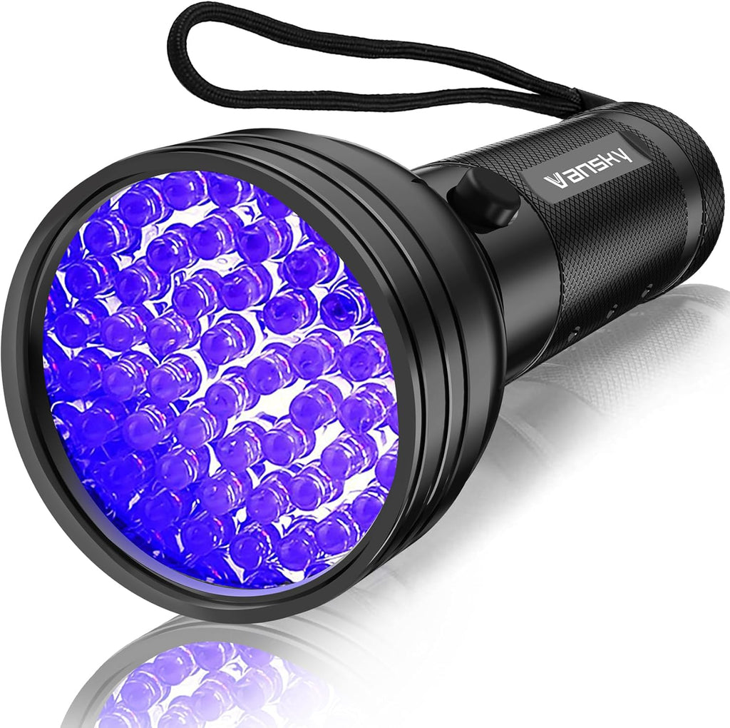UV Blacklight Flashlight – 51 LED Pet Urine & Stain Detector