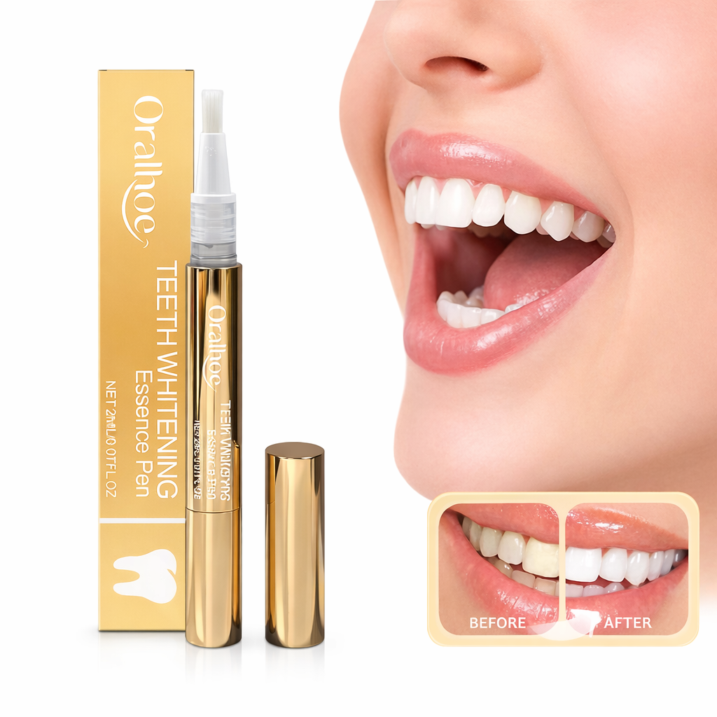 Teeth Whitening Essence Pen – Plaque & Tartar Remover for Fresh Breath and Oral Care