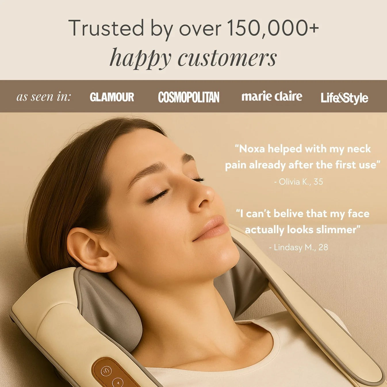 Neck & Shoulder Massager – Smart Deep Tissue Relaxation Device