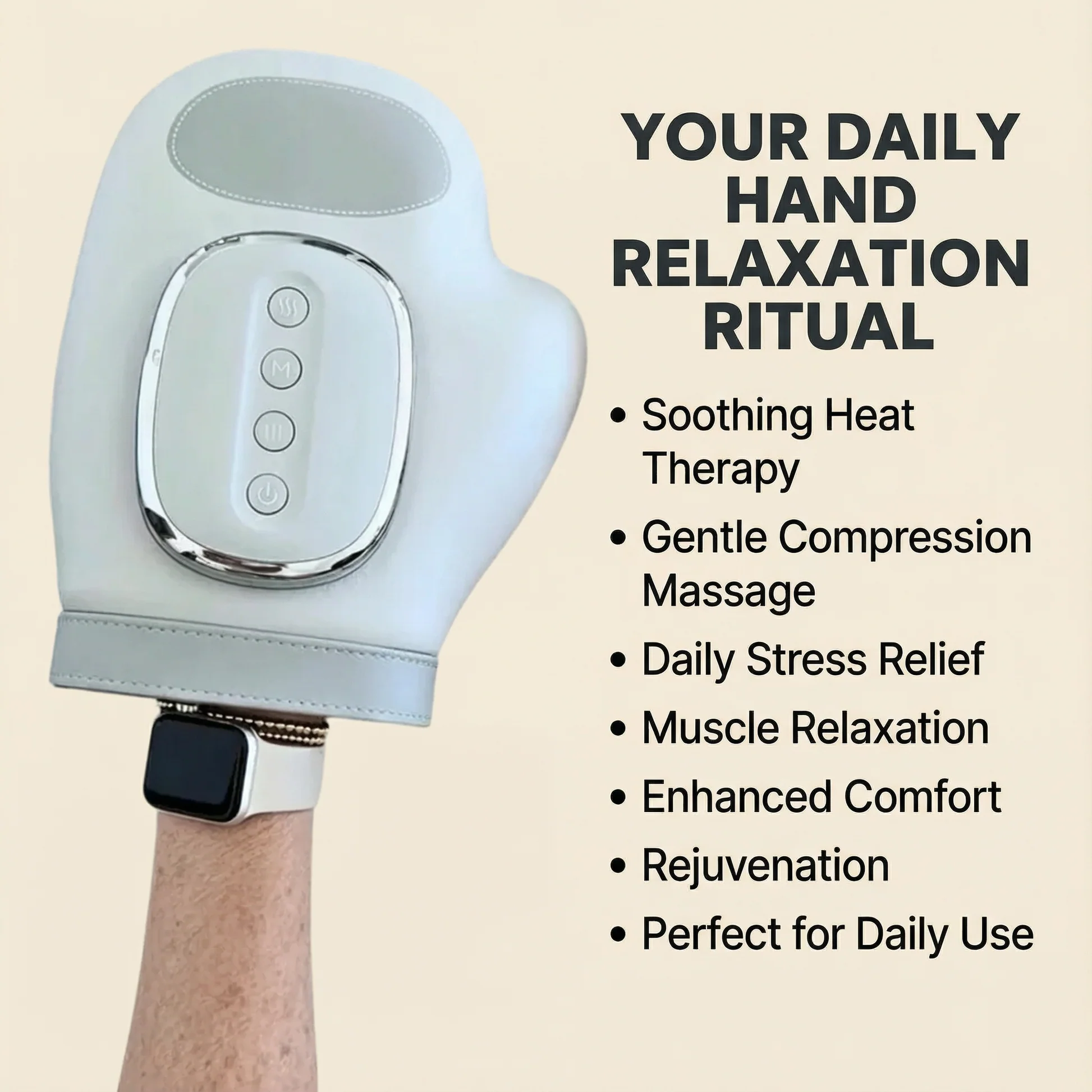 Smart Hand Massager for Arthritis, Carpal Tunnel & Joint Pain Relief