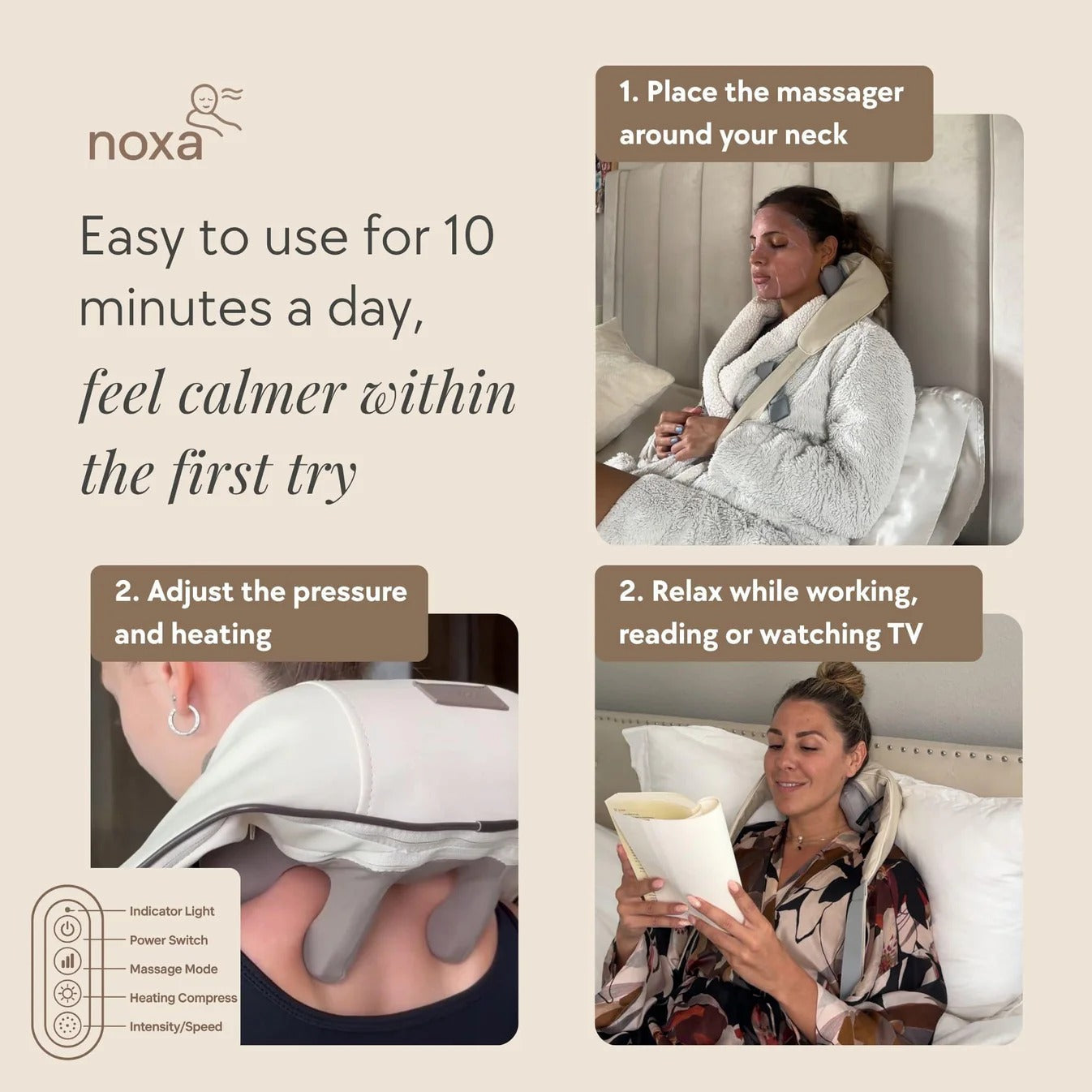 Neck & Shoulder Massager – Smart Deep Tissue Relaxation Device
