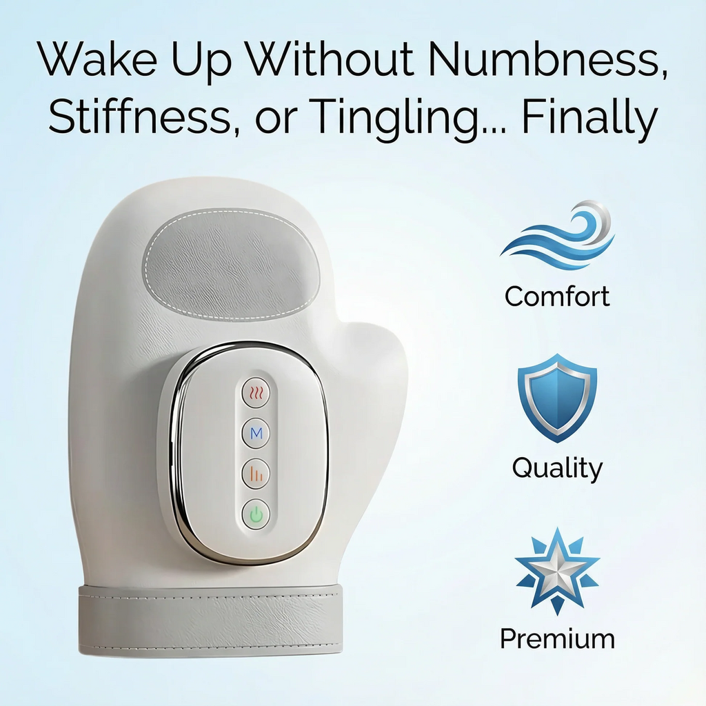 Smart Hand Massager for Arthritis, Carpal Tunnel & Joint Pain Relief