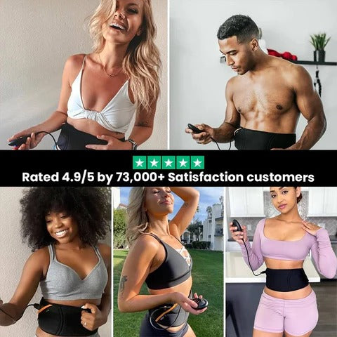 TechHome Ab Belt – Tone, Burn & Strengthen Your Core