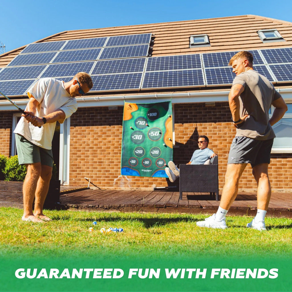 Backyard Golf Chipping Game Set – Indoor & Outdoor Sticky Ball Target Game for Family & Friends